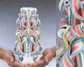 Candle - Large candle  - Colorful candle