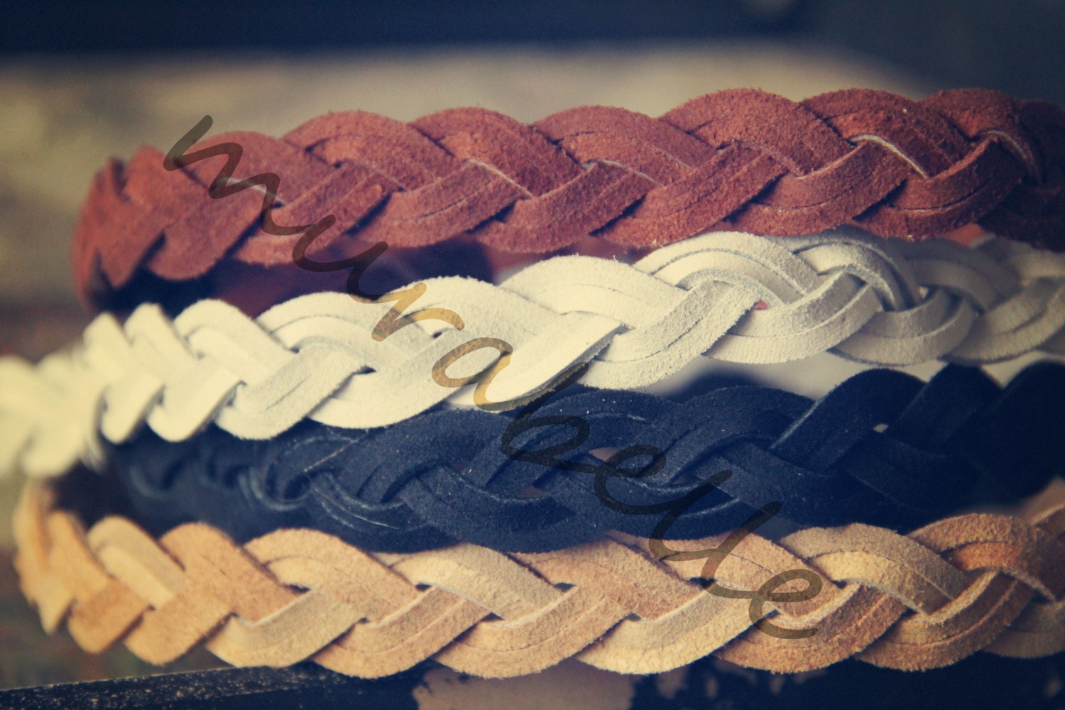 Bohemian Braid Headband, You Choose Color, Indie, Boho Band