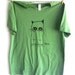 grumpy cat green tshirt womens