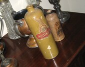 Antique German Stoneware Gin Liquor Bottle Hulstkamp