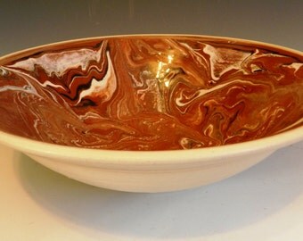 Terracotta slip bowl