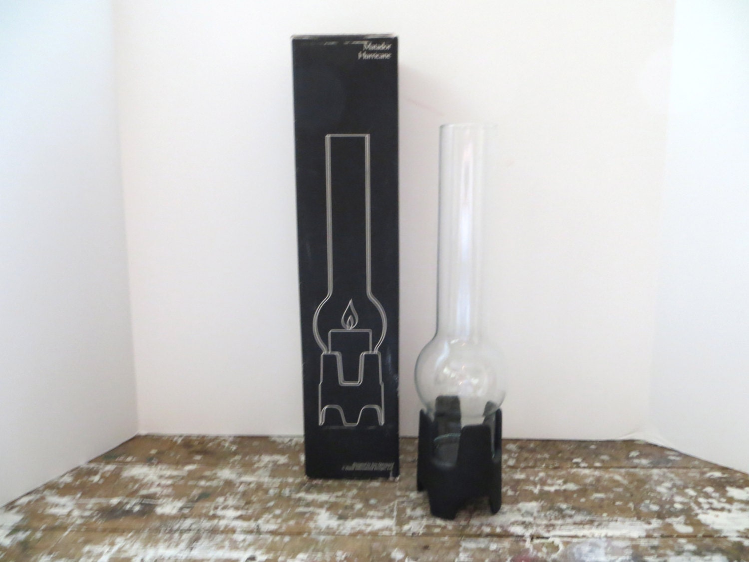 Dansk Matador Candle Holder Hurricane Candle Cast Iron Modern Candle Design with Light Series