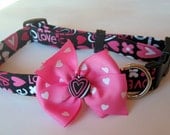 Valentine Dog Collar size Large