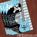 Rock and Roll Invitation- Rocker Baby Shower Invitation PDF/JPEG