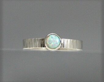 Genuine Opal Engagement Rings