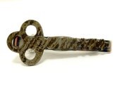 Skeleton Key Tie Clip, Steampunk Men's Tie Tack