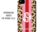 Personalized iPhone 4 or iPhone 5 Inserts