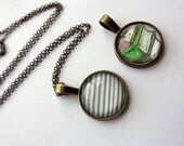 Add a Pendant.  Brass Art Pendant to add to your Hendersweet Necklace.  Build a Necklace.  Mix and Match.