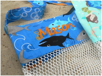 Girl or Boy Mesh Seashell Collecting Bag