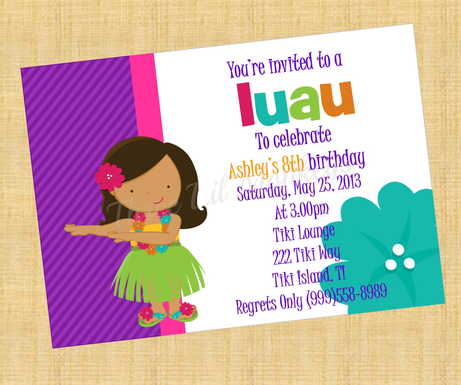 Luau Invitation 2 - DIY Printable Il_170x135