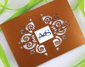 Mexican Tile Lasercut Gatefold