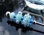 Cocktail Stirrer Swizzle Stick / Drink Stir / Glass Lampwork Beads / Drink Barware / Party Stirrers