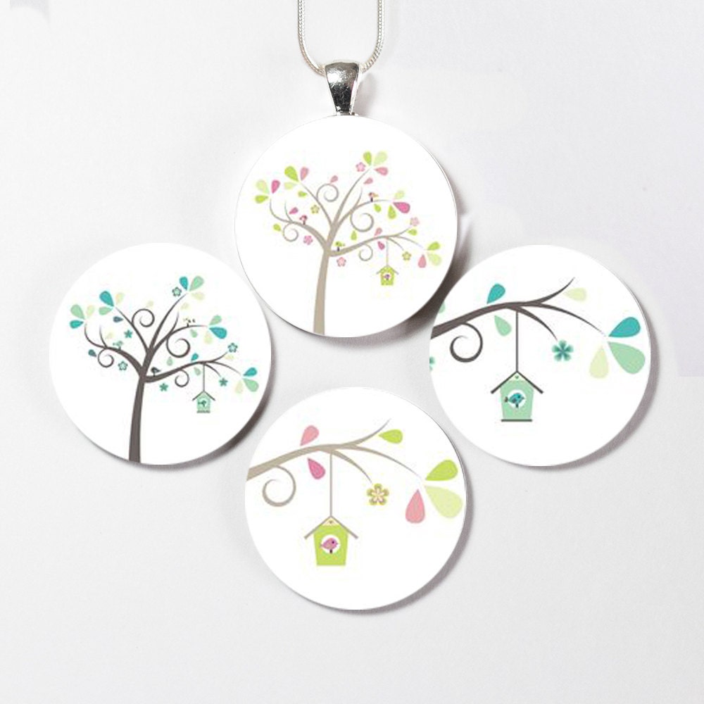 Bird Necklace, Bird Pendant, Magnetic Necklace Set, Changeable Necklace (Set 20)
