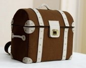 Felt Dower Chest Bag Backpack