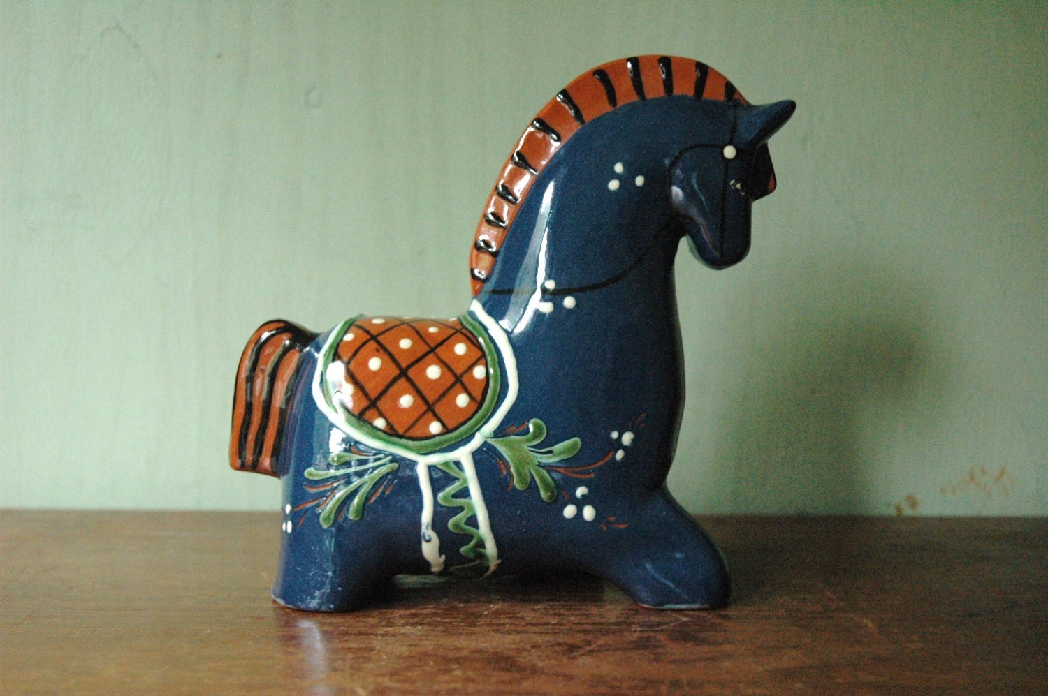 ceramic horse figurine