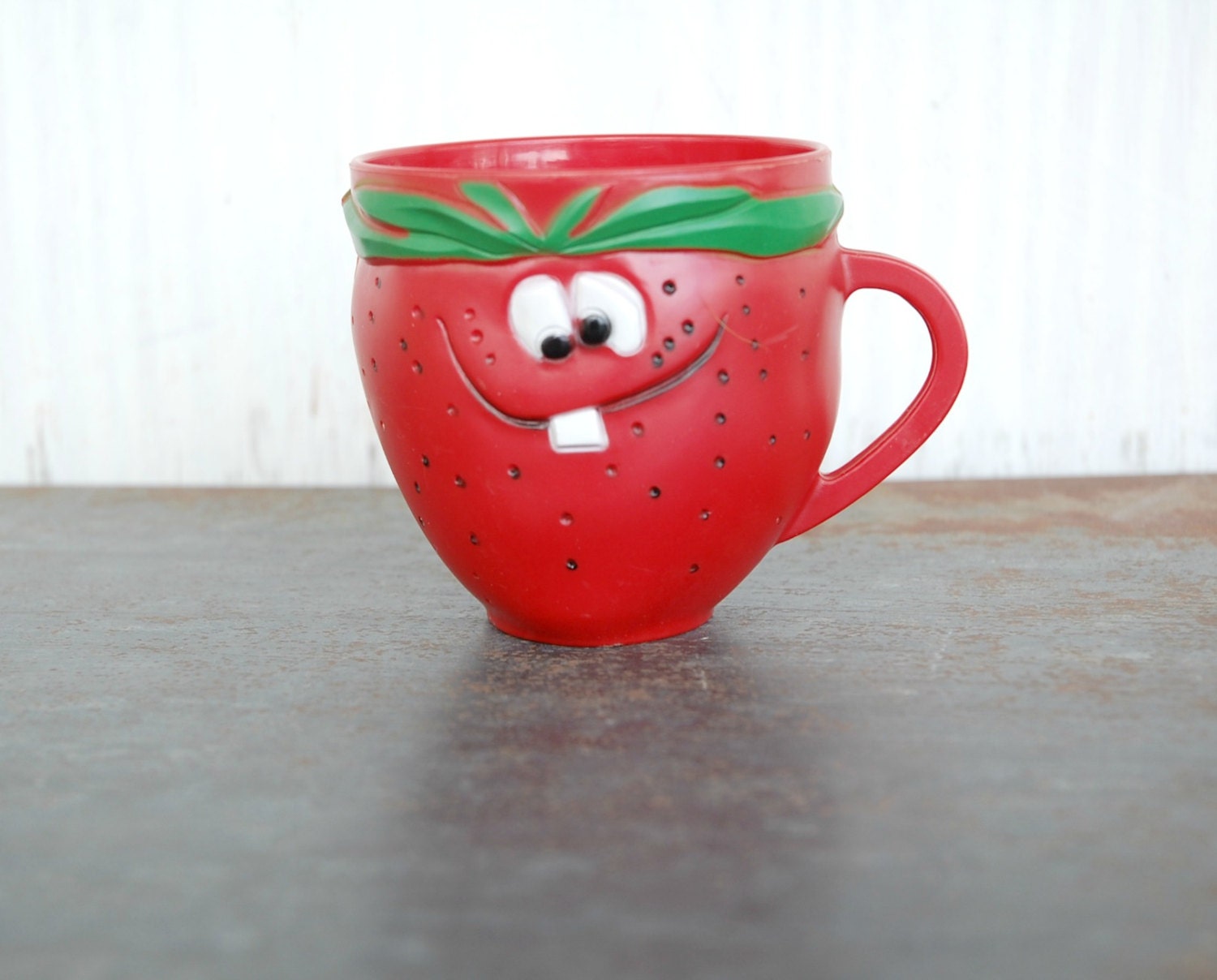 Vintage Kool Aid Character Cup Freckled Face by cheryl12108