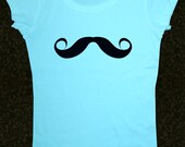 Mustache 03 - Women's Short Sleeve Scoop Neck Cotton T-Shirt Contoured Fit