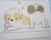 letter-paper / Sleepy Puppy