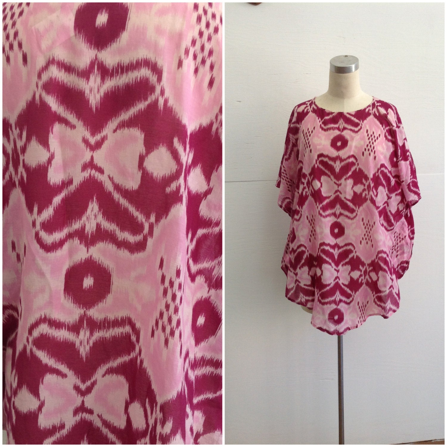 Handmade ikat tunic
