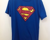 Vtg superman logo tshirt 