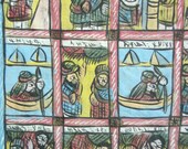 South African Original Painting - Good Shepherd, Christianity Themed Story