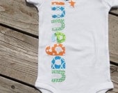 Bright Boy  Personalized Name Onesie, Personalized Name Shirt, Girl or Boy Name Onesie, Todddler Shirt, Baby Shower Gift, Custom Name Onesie