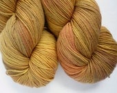 BFL Sock Yarn - Hand Dyed 75/25 BFL/Nylon Fingering Weight Yarn in One of a Kind 004 Colorway