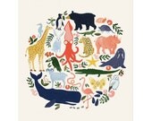 Large 'Animal Planet' Poster Print