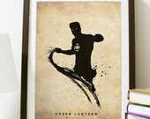 Green Lantern Poster A3 Print