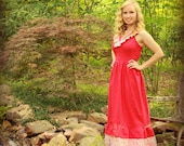 Emmaline Womens Misses Maxi Dress PDF Pattern Tutorial,  Ebook, Epattern, Sizes XS-L included.