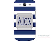 Monogrammed Samsung Galaxy 3 Case - Personalized Samsung Galaxy 3 Case
