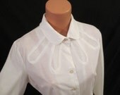 THIS WONT HURT vintage mod nurse uniform dress 14 16 xl