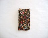 Fabric eyeglass case, small/medium eyeglass case, case for reading glasses