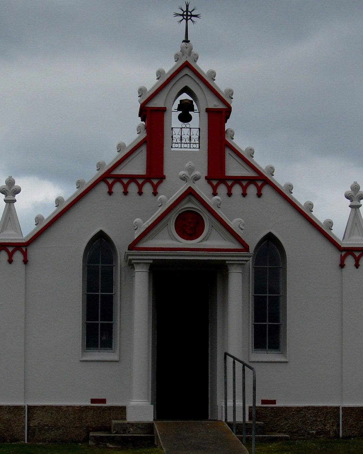 Architectural Fine Art Photography - Italian Chapel - 8x10 print