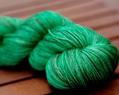 Sock yarn - 50/50 SW Merino/Silk - Spam - "A Lone Tree On A Lone Hill"