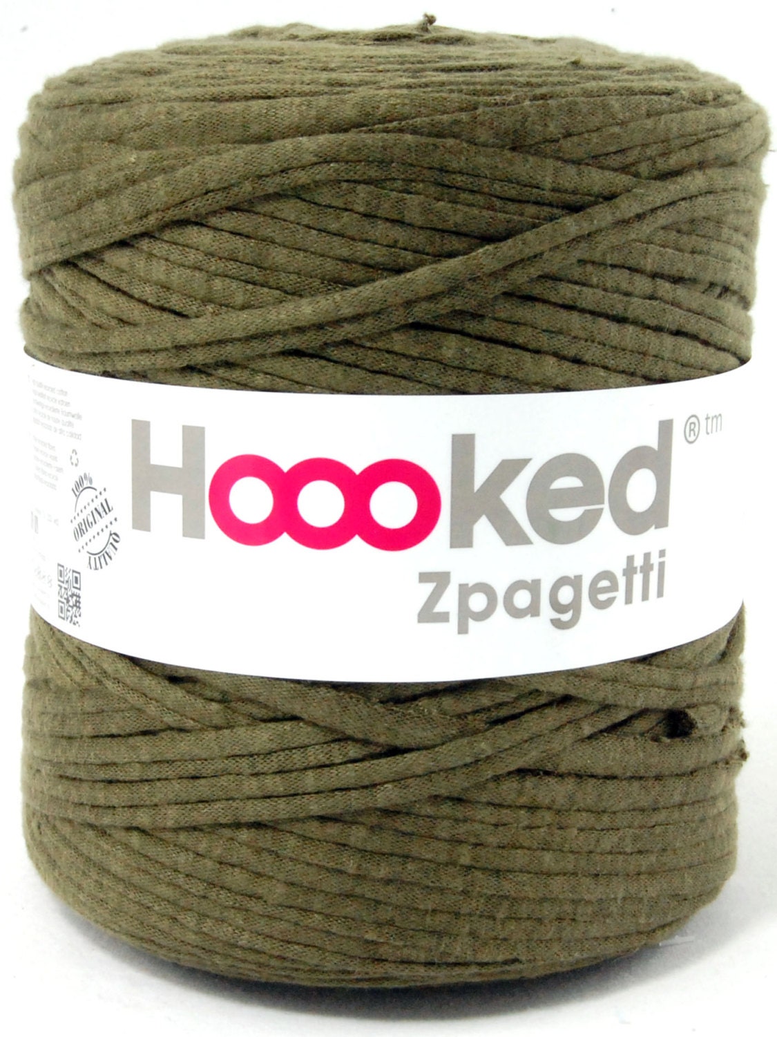 t-shirt yarn 135 yards, recycled cotton tricot named Zpagetti nr 52