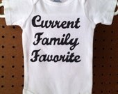 Current Family Favorite Infant Onesie - Size 0-3 months - Ready to Ship