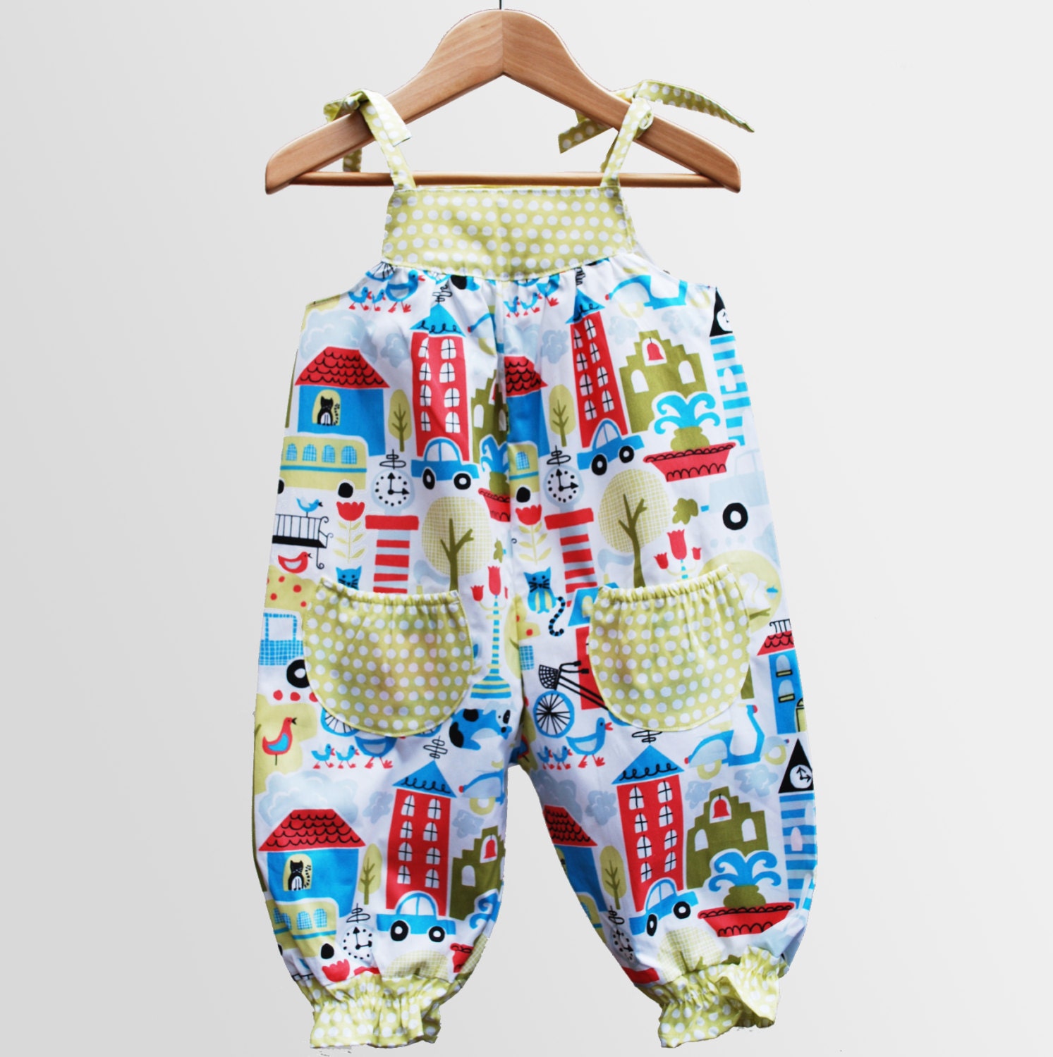 Organic baby romper playsuit