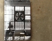 Blank journal/sketchbook: Industrial workspace in Williamsburg Brooklyn