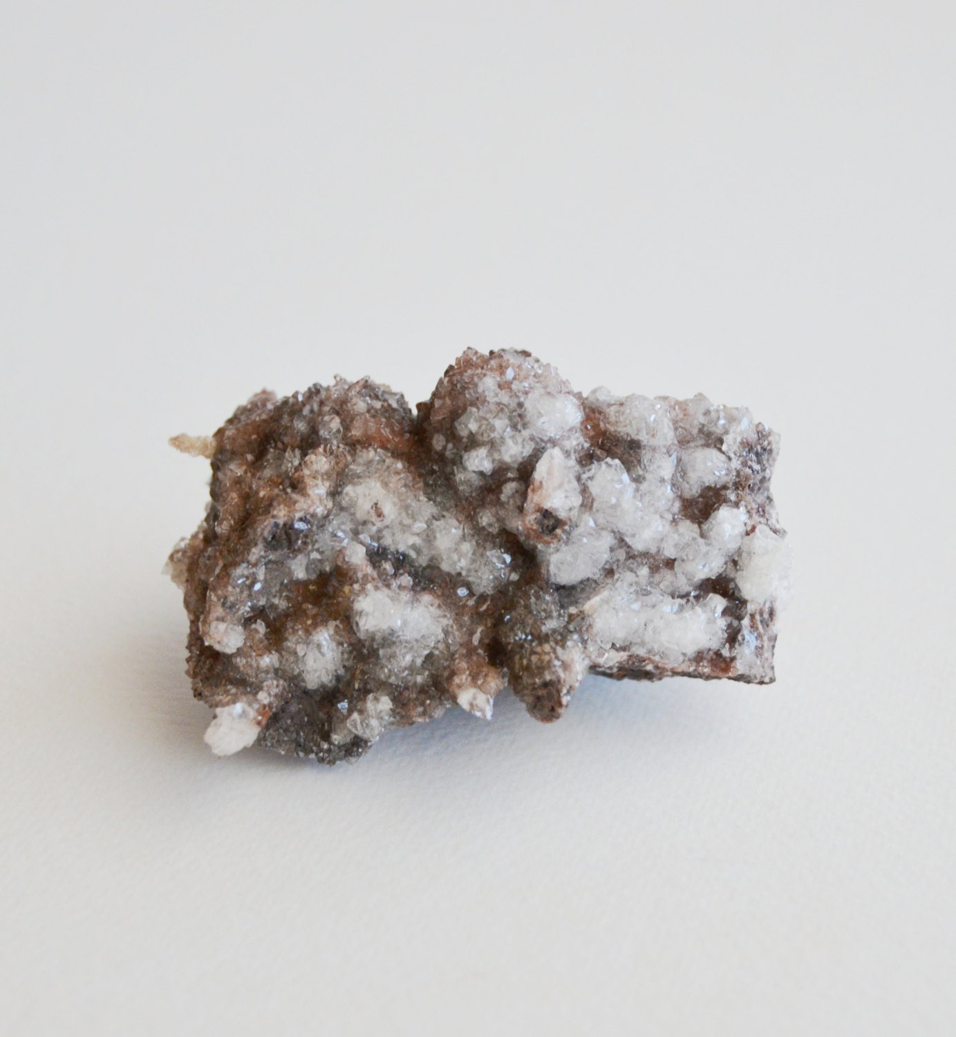 wulfenite and selenite mineral specimen (1 pc)