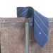 Lanvin / Lanvin Tie / 1970s / Mens Ties / Designer Ties / Fathers Day / Navy Blue Tie / Striped Tie / Mens High Fashion / Preppy Tie