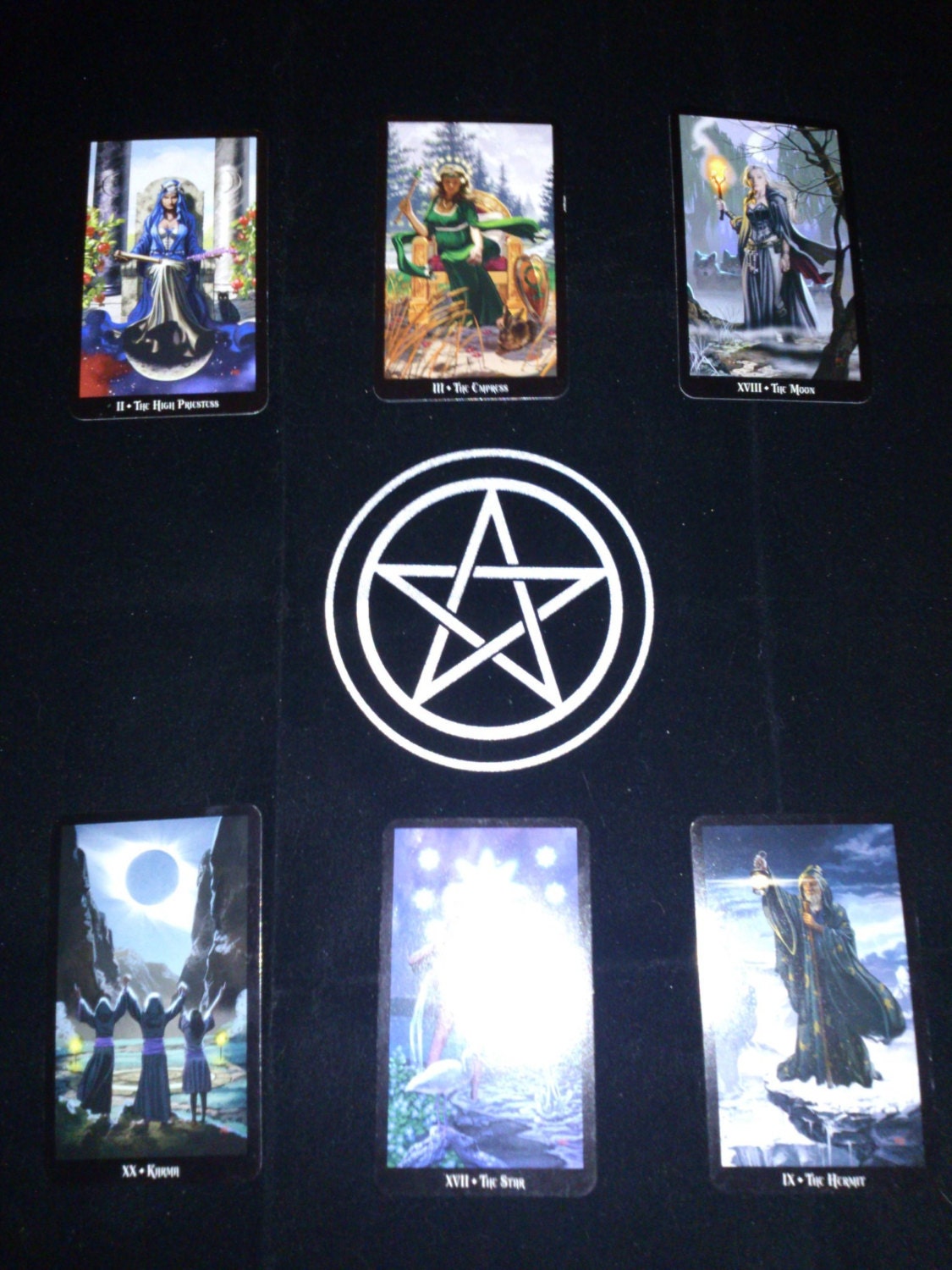 Triple Goddess Tarot Reading - 3 Card Basic Reading - Triple Goddess Spread