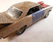 1966 Chevy Nova 1/24 scale model car in tan