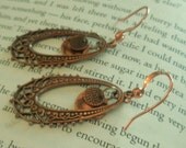 Copper Bohemian Gypsy Earrings Simple Earrings