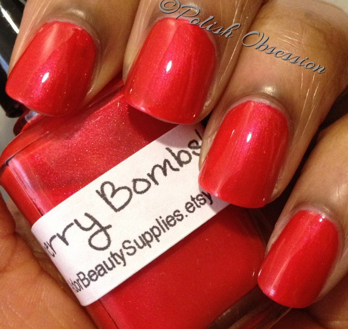 Cherry Bombshell Nail Polish 16 ml Limited Edition Full Size Only