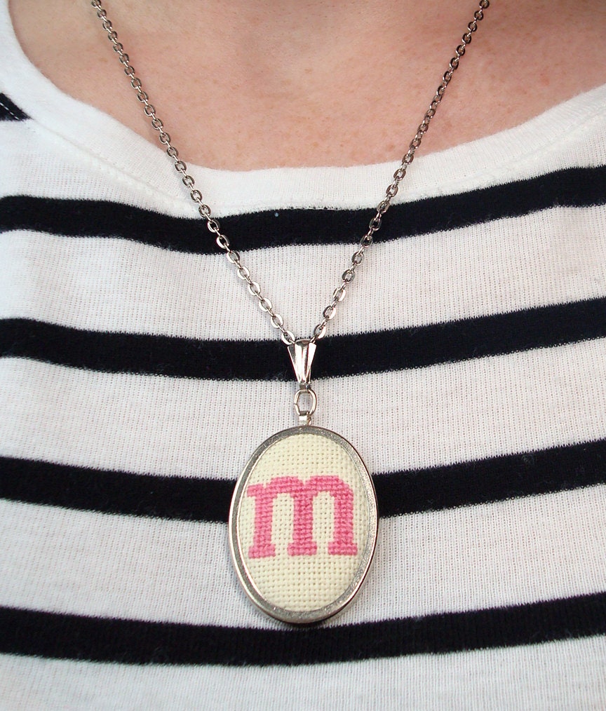 Custom Monogram Necklace