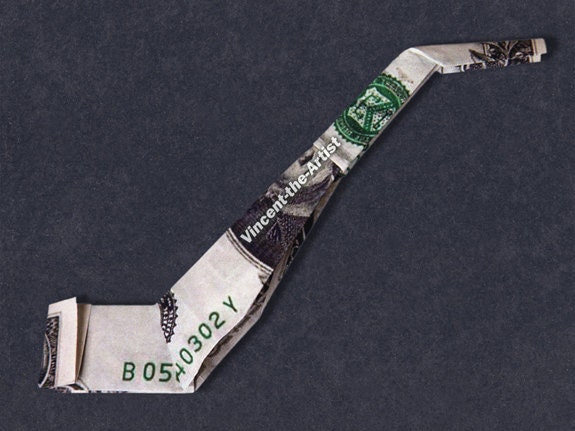 Buy pipes gift baskets. - PIPE Money Origami - Made of Real Dollar Bill