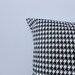 Houndstooth Pillow Cover - 18" x 18"