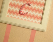 Chevron Letter Bow Holder