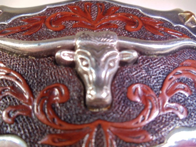 Texas Longhorn Belt Buckle